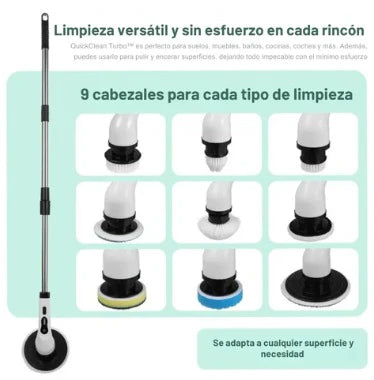 CEPILLO ELÉCTRICO PREMIUM 9 en 1 – ¡La Revolución en la Limpieza del Hogar!