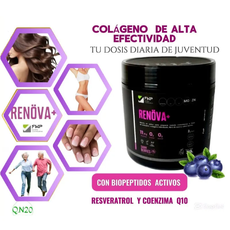 COLÁGENO RENOVA - DOBLEMENTE HIDROLIZADO